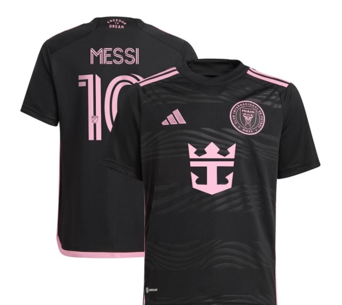 Youth Inter Miami CF Lionel Messi adidas Black 2024 La Noche Replica Player Jersey - $114.99